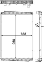 Thumbnail - Radiateur - CR1149000P - MAHLE