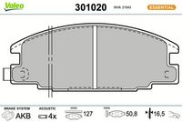 Bremsbelagsatz, Scheibenbremse