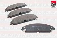 комплект спирачно феродо, дискови спирачки