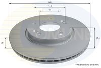 Disc frana COMLINE, Cod: ADC2824V