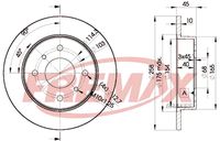 Bremžu diski BD-9901 FREMAX