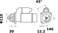 Thumbnail - Startmotor / starter - MS79 - MAHLE
