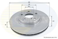 Спирачен диск ADC0171V COMLINE