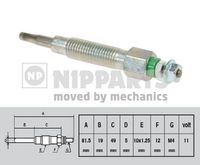 Bujie incandescenta NIPPARTS, Cod: N5711032