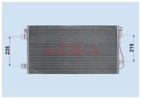Condensator / Radiator aer conditionat ASHIKA, Cod: CND093045