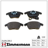 Bremsbelagsatz, Scheibenbremse Bremsbelagsatz, Scheibenbremse