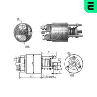 Solenoid, electromotor ERA, Cod: ZM7395