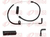 предупредителен контактен сензор, износване на накладките