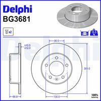 Disc frana DELPHI, Cod: BG3681