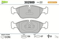 комплект спирачно феродо, дискови спирачки