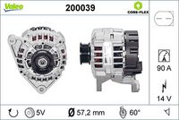 Generator / Alternator VALEO, Cod: 200039