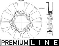 Thumbnail - Koelventilatorwiel - CFW56000P - MAHLE