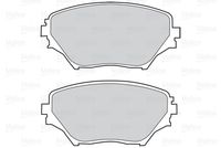 Bremsbelagsatz, Scheibenbremse