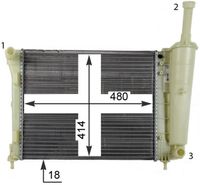 Thumbnail - Radiateur - CR1859000P - MAHLE