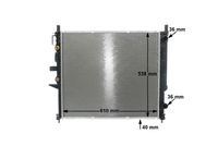 Thumbnail - Radiateur - CR554000S - MAHLE