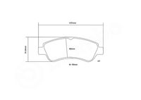 BREMBO High performance remblokkenset 3