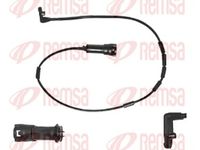 предупредителен контактен сензор, износване на накладките