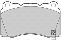 Bremsbelagsatz, Scheibenbremse