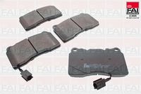 комплект спирачно феродо, дискови спирачки