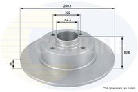 Disc frana COMLINE, Cod: ADC1555