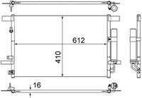 Thumbnail - Condensor, airconditioning - AC557000S - MAHLE