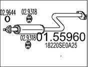 Mittelschalldämpfer