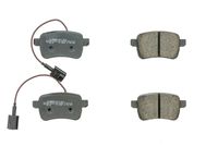 комплект спирачно феродо, дискови спирачки