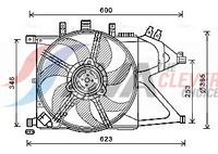 вентилатор, охлаждане на двигателя