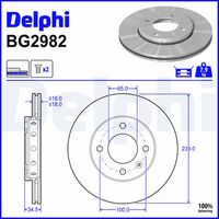 Disc frana DELPHI, Cod: BG2982
