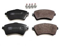 Bremsbelagsatz, Scheibenbremse