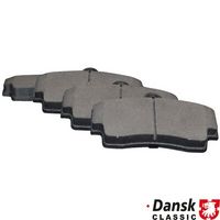 комплект спирачно феродо, дискови спирачки