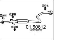 Mittelschalldämpfer
