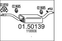 Mittelschalldämpfer