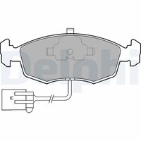 комплект спирачно феродо, дискови спирачки