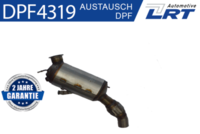 Ruß-/Partikelfilter, Abgasanlage