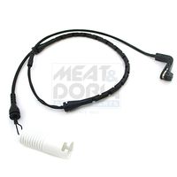 предупредителен контактен сензор, износване на накладките