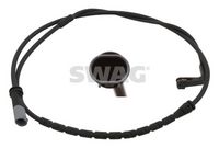 предупредителен контактен сензор, износване на накладките