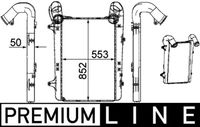 Thumbnail - Intercooler, inlaatluchtkoeler - CI253000P - MAHLE