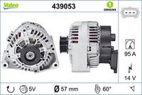 Генератор 439053 VALEO