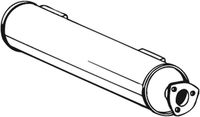 Mittelschalldämpfer