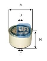 Горивен филтър 24.338.00 UFI