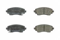 комплект спирачно феродо, дискови спирачки