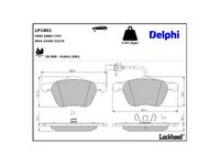 комплект спирачно феродо, дискови спирачки
