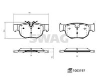комплект спирачно феродо, дискови спирачки