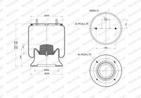 Federbalg, Luftfederung