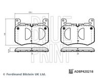 Bremsbelagsatz, Scheibenbremse