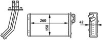 Thumbnail - Kachelradiateur, interieurverwarming - AH156000S - MAHLE