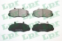 комплект спирачно феродо, дискови спирачки