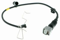 предупредителен контактен сензор, износване на накладките