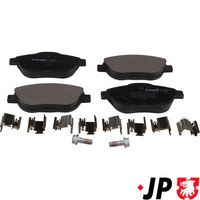 комплект спирачно феродо, дискови спирачки